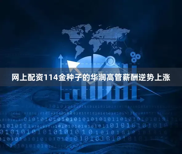 网上配资114金种子的华润高管薪酬逆势上涨